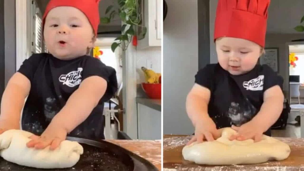 Bimbi guadagna milioni di fan (inclusi chef famosi) con le sue adorabili lezioni di cucina