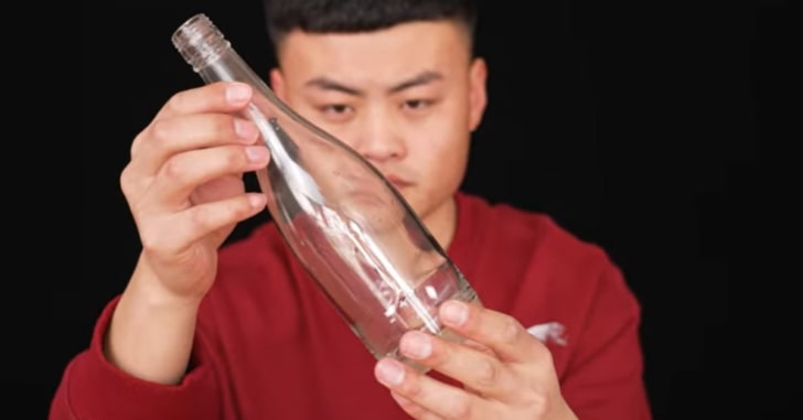 bottiglia di vetro
